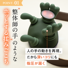 画像をギャラリービューアに読み込む, 手揉みマッサージ機【TM01-REC】
